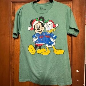 Disney Mickey and Donald Christmas Top